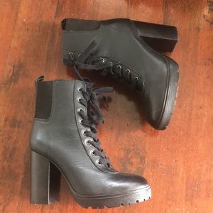 Steve Madden Lace Up Boots